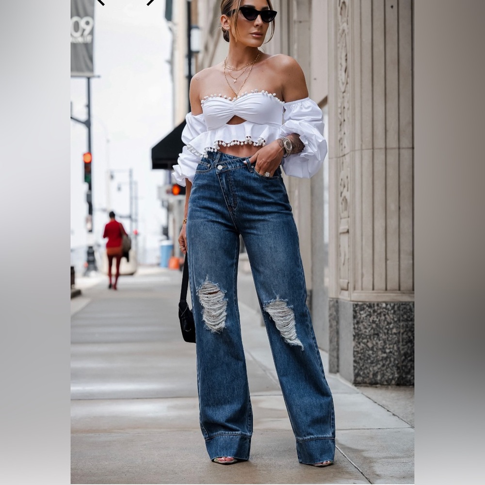 By Egreis - Aiden Jeans [Dark Wash]. VERY VERY OVERSIZED!